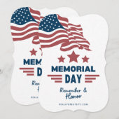 #HerdenkHerdenkingsdagEnEerUitnodiging Kaart (Voorkant / Achterkant)