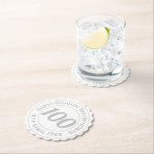 Herdenking 100e verjaardag van de geboorte kartonnen onderzetters (Insitu)