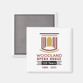 Herdenking 125e Jubileum WOH Magnet (Voorkant / Achterkant)