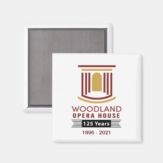 Herdenking 125e Jubileum WOH Magnet (Voorkant / Achterkant)