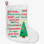 Herdenking 2020 grote kerstsok (Voorkant)