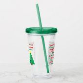 Herdenking 2020 Kerstmis Acryl Drinkbeker (Links)