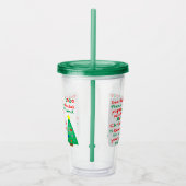 Herdenking 2020 Kerstmis Acryl Drinkbeker (Rechts)