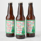 Herdenking 2020 Kerstmis Bier Etiket (Flessen)