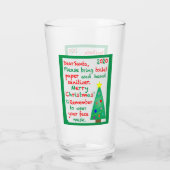 Herdenking 2020 Kerstmis Glas (Achterkant)