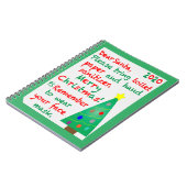 Herdenking 2020 Kerstmis Notitieboek (Linkerzijde)