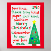 Herdenking 2020 Kerstmis Poster (Voorkant)