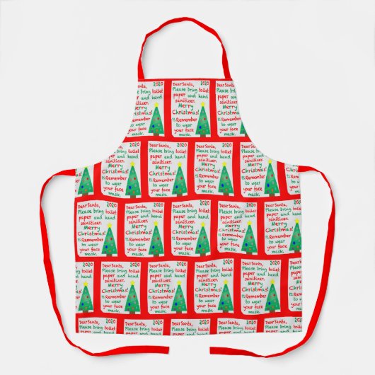 Herdenking 2020 Kerstmis Schort (Voorkant)