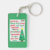 Herdenking 2020 Kerstmis Sleutelhanger (achterkant)