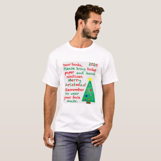 Herdenking 2020 Kerstmis T-shirt (Voorkant volledig)