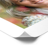 Herdenking 21 Foto Collage Minimaal Script Poster (Hoek)