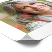 Herdenking 21 Foto Collage Minimaal Script Poster (Hoek)