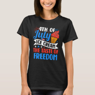 Herdenking 4e dag van juli Vakantie Patriottische T-shirt