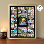 Herdenking 55 Foto Collage Ter Nagedachtenis Poster