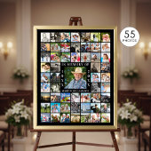 Herdenking 55 Foto Collage Ter Nagedachtenis Poster