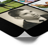 Herdenking 55 HULDIGING AAN HET LEVEN Foto Collage Poster (Hoek)