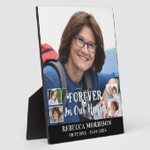 Herdenking 5 Foto Moderne Calligrafie Schrift Hart Fotoplaat (Zijkant)