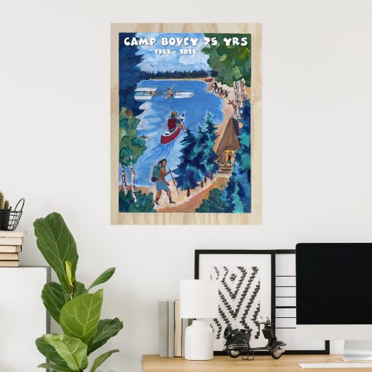 Herdenking 75e Jubileum Poster (Thuiskantoor)