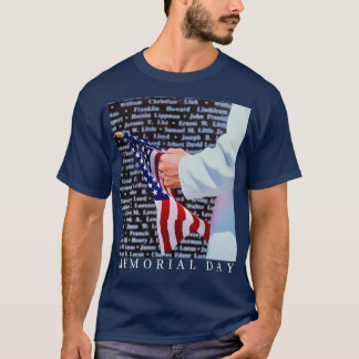 Herdenking aan Gesneuvelde Dappere Oorlogshelden T T-shirt