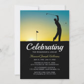 Herdenking aan golfer | In liefdevolle herinnering Kaart (Voorkant)
