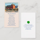 Herdenking Afbeelding Kaart Visitekaartje (Voorkant / Achterkant)