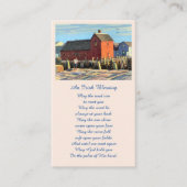 Herdenking Afbeelding Kaart Visitekaartje (Voorkant)