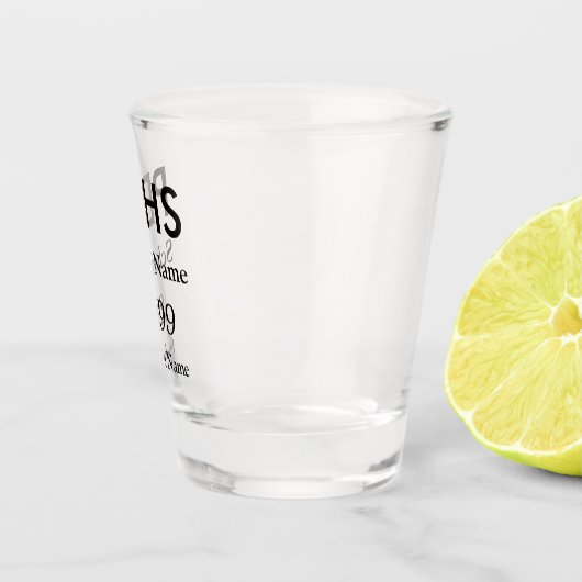 Herdenking Afstuderen 2023 Shot Glas (Rechts)