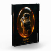 Herdenking Australische Herdershond  Fotoblokken (Links)