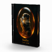 Herdenking Australische Herdershond  Fotoblokken (Rechts)