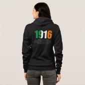 Herdenking bij paasstijgingen en proclamatie in 19 hoodie (Achterkant volledig)