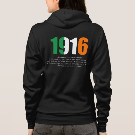 Herdenking bij paasstijgingen en proclamatie in 19 hoodie (Achterkant)