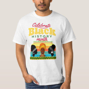 Herdenking Black History Maand T-shirt" T-shirt