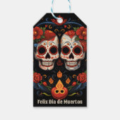 🌹Herdenking bloeit: Dia de Muertos 🌹 Cadeaulabel (Voorkant)