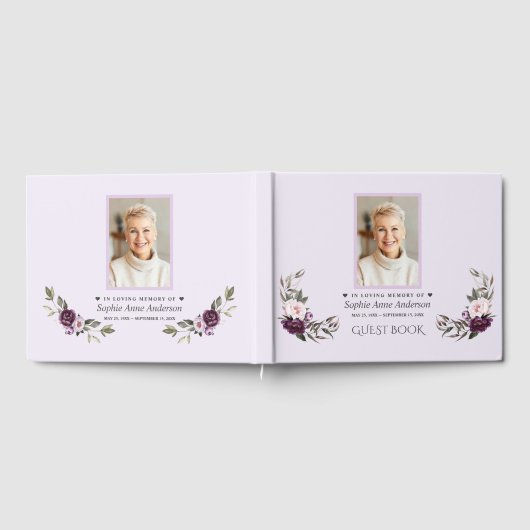 Herdenking Bloemen Foto Uitvaart Herdenking Gastenboek (Volledig)