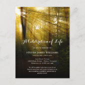 Herdenking Bomen voor Levensviering Briefkaart (Voorkant)