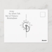 Herdenking Briefkaart (Achterkant)