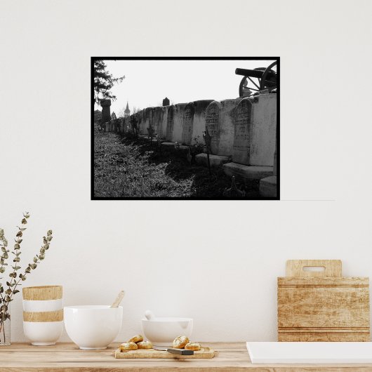 Herdenking burgeroorlog poster (Keuken)