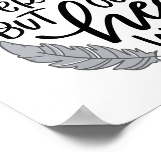 Herdenking E14 Decoratief Poster (Hoek)