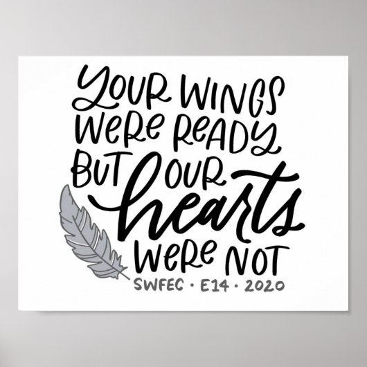 Herdenking E14 Decoratief Poster (Voorkant)