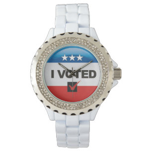 Herdenking · Eerste verkiezing · Ik heb gestemd Horloge