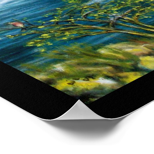 Herdenking Florence-Toscane 1976 Poster (Hoek)