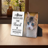 Herdenking foto Memorial Pet Fotoplaat