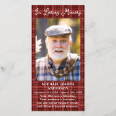 Herdenking Gedicht Rouwbrief Boeklegger Herfst Pla (Voorkant)