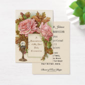 Herdenking Heilige Kaart Jezus Eerste Heilige Comm (Bureau)