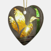 Herdenking in Glas in lood Ornament (Links)