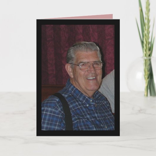 Herdenking Kaart (Voorkant)