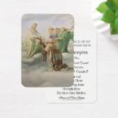 Herdenking Kaart van de eerste Heilige Communie op (Bureau)