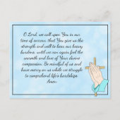 Herdenking Kaart voor begrafenis of gedenkteken (Achterkant)