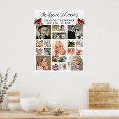 Herdenking Kardinaal Pine 21 Fotocollage Poster (Keuken)