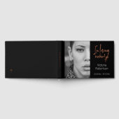 Herdenking Keepsake Modern Memorial Funeral Gastenboek (Volledig)